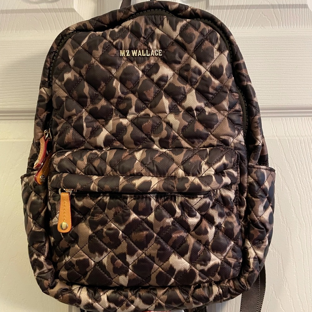 MZ Wallace Leopard Backpack